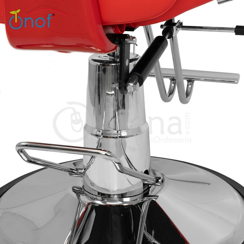Imagen 9 de 9 de Sillon De Barbero Hidraulico Reclinable Salon Peluqueria