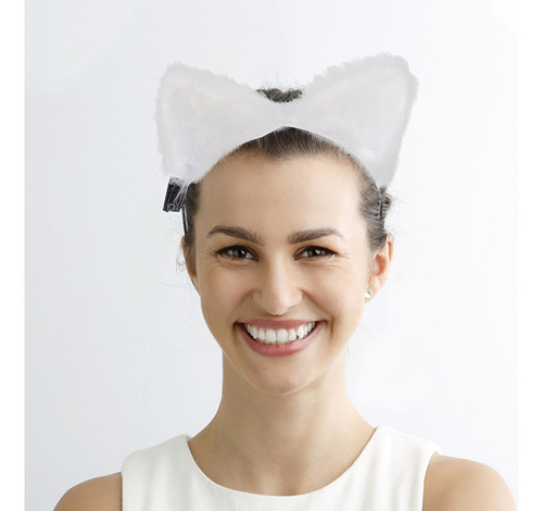 4 Diademas Brillantes Con Orejas De Gato, Preciosas Diademas