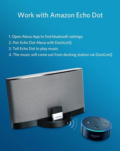 Receptor Adaptador Bluetooth 5.0 Para Bose Sounddock De 30 P
