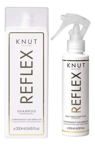 Knut Kit Reflex Shampoo 250ml + Spray Must Fluid 120ml
