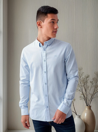 Camisa Americanino 810d500 Azul