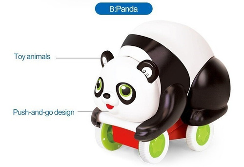 Animales Hola 3120a/b Ruedan Giran Rolling Surtidos Educando