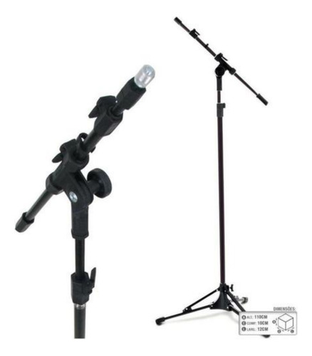 Pedestal Girafa Para Microfone Psu 0090cp - Rmv