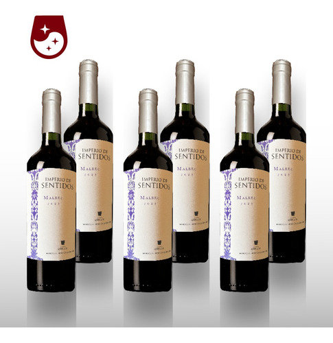Imperio De Sentidos Malbec 2023 X 6bot De 750cc