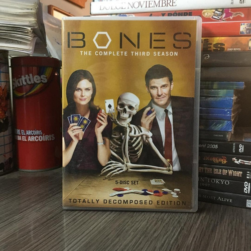 Bones (huesos) The Complete Third (3) Season (2009) 5 Dvds