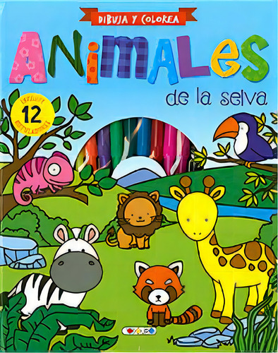Animales De La Selva, De Aa.vv. Editorial Todolibro, Tapa Dura En Español