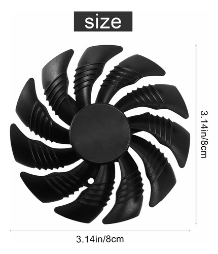 88mm Graphics Video Card Fan Cooler T129215su Pld09210s12hh