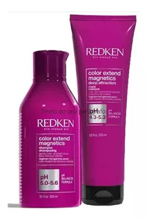 Kit Redken Color Extend Magnetics Shampoo 300ml+mascara250ml