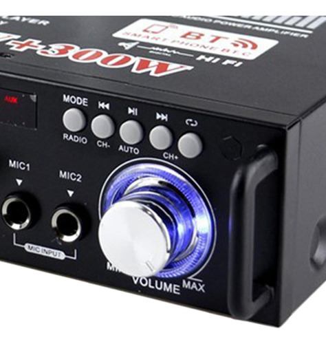 Mini Amplificador De Potencia De Audio Bluetooth De 600 W,