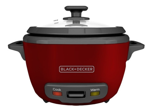 Arrocera eléctrica a vapor Black+Decker RC514 - Rojo 120V 60Hz