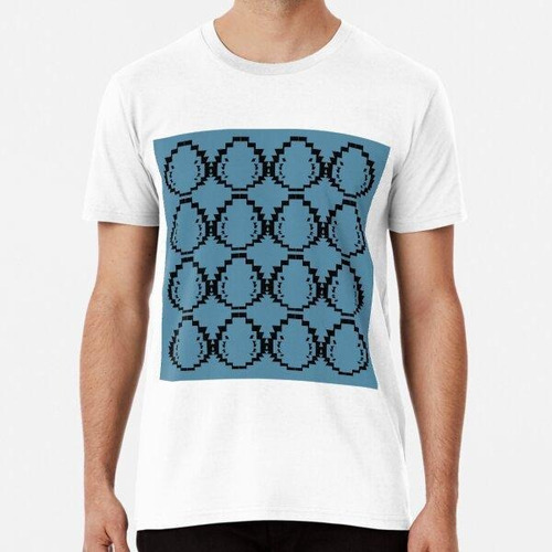 Remera Ethno Blocks, On Blue Algodon Premium 