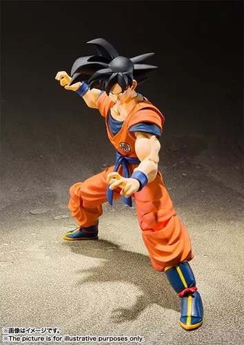 Boneco Goku Kakaroto Saiyajin Dragon Ball Shf - Frete Grátis