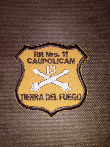 Parche Ejército De Chile.Rr 11 CaupolicanTierra Del Fuego