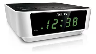 Radio Relógio Digital Philips Aj-3116 Branco Bivolt