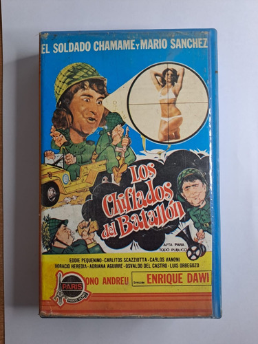 Los Chiflados Del Batallon Pelicula Vhs Original