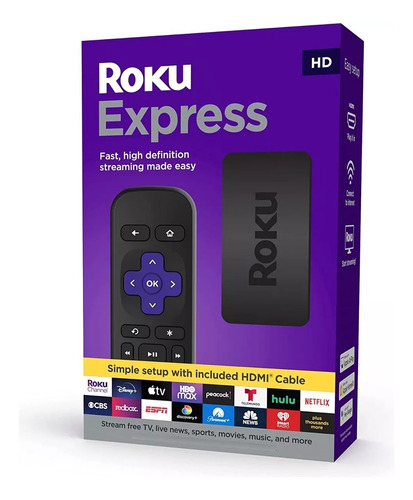 Roku Express Hd Smart Tv Original Streaming