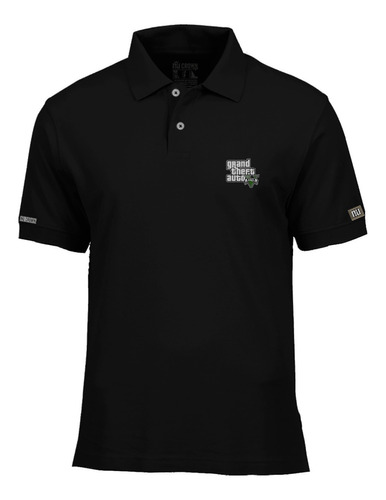 Camiseta Tipo Polo Logo Grand Theft Auto Five Gta V Php