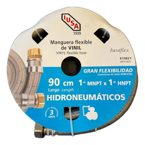 Manguera Para Hidroneumatico 90 Cm Iusa