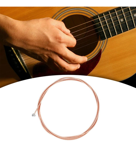 2 Cuerdas De Guitarra Acústica De Calidad Para 1 Cuerda