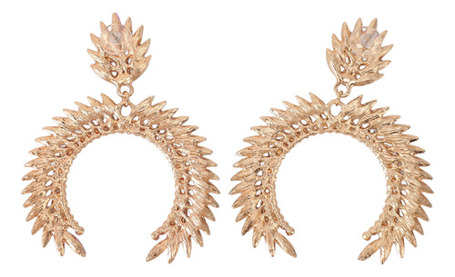 Pendientes Colgantes En Forma De Lágrima Con Flor De Marques