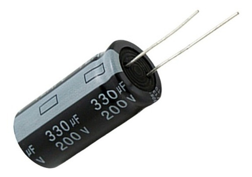 Condensador - Filtro - Capacitor 200v 330uf Electrolitico