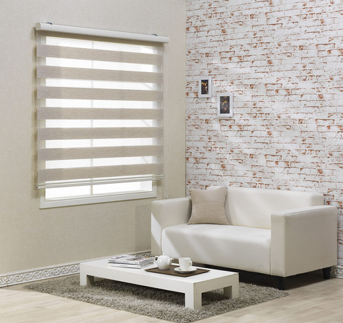 Foiresoft Combi Elsa Beige 35  Ancho X 47  Alto Persiana Luz