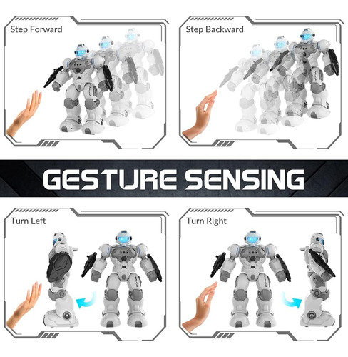 Stemtron Robot Toys Para Niños, Robot De Control Remoto Prog