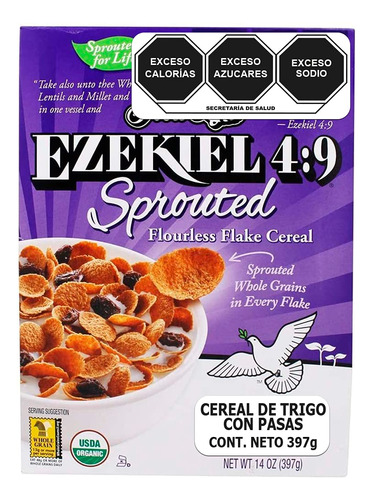 Food For Life - Ezekiel 4:9 - Almendra De Cereal Entera