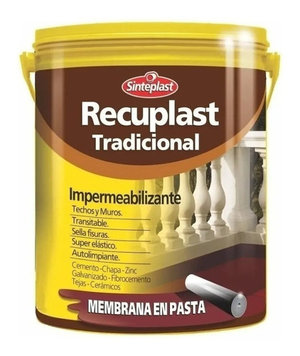Recuplast Tradicional Membrana Pasta Sinteplast X 20 Lts