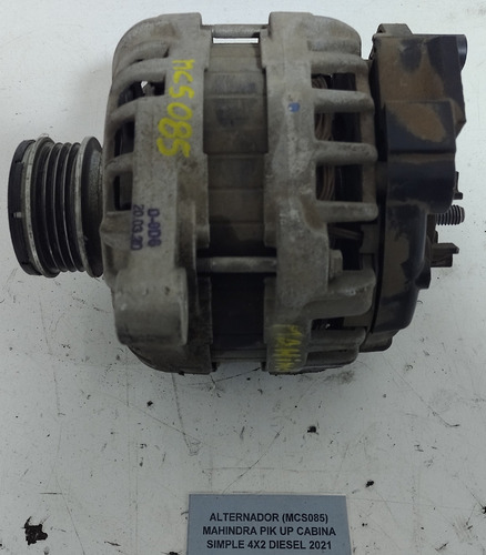 Alternador Mahindra Pik Up Cabina Simple 4x2 Diesel 2021 (Usado)
