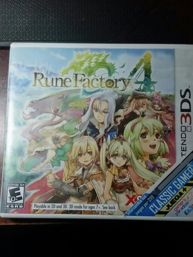 Rune Factory 4 3ds (Usado)