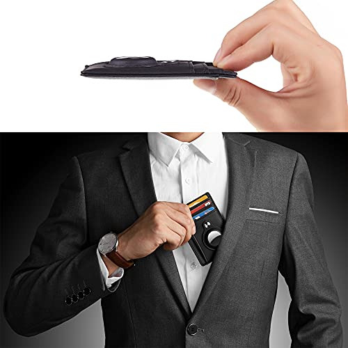 Cartera Hawanik Delgada Y Minimalista Con Bolsillo Frontal Y