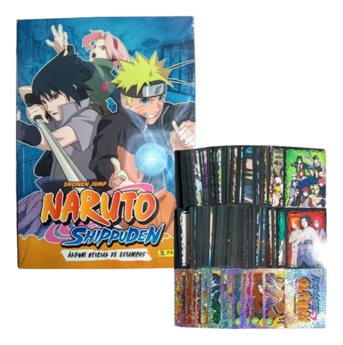 Álbum Naruto Shippuden + 150 Estampas Sin Repetir Panini