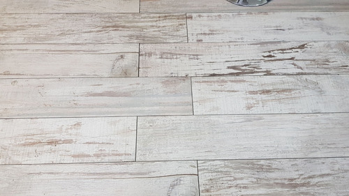 Porcelanato Rectificado Madera Brushed White Tendenza 20x120 Rectificado Precio X M2 Caja 1,19m2