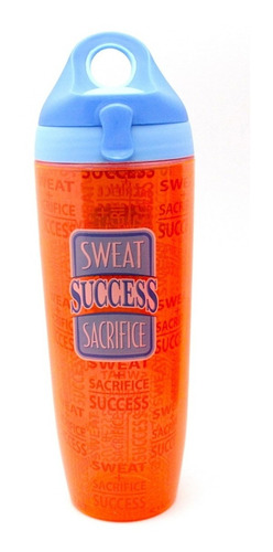 Imagen 3 de 3 de Vaso Termo Deportivo Color Naranja 720ml Varios Diseños