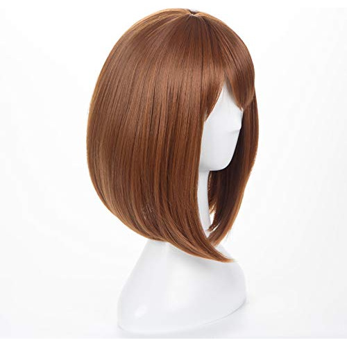 Peluca De Osias Ochaco Uraraka, Peluca De Cosplay 9xwxe