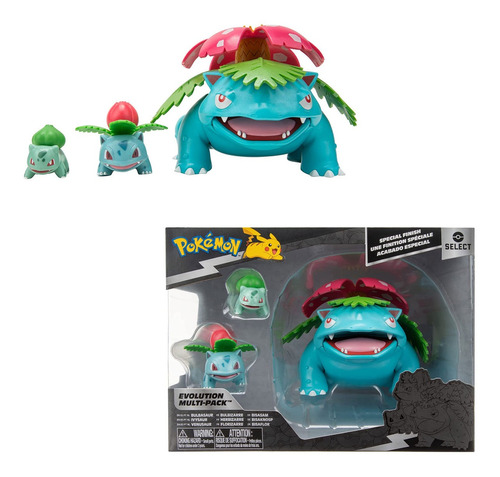 Pokemon Select Pack - Bulbasaur Ivysaur  Venusaur