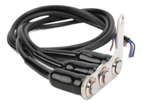 Manillar De Moto Con Botón De Bicicleta Eléctrica Led Inoxid