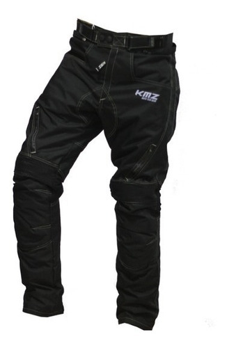 Pantalon Moto Roca Negro Kmz 