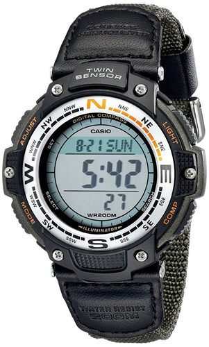 Reloj Casio Sgw100 Wr200 Brujula Thermometro Alarma Cronomet