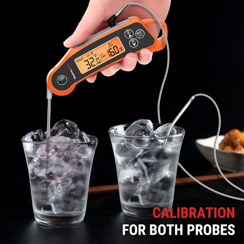 Termometro Digital Cocina Thermopro Tp710 2 Sondas Alarma