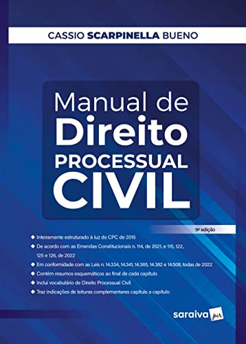Libro Manual De Direito Processual Civil 09ed 23 De Bueno Ca
