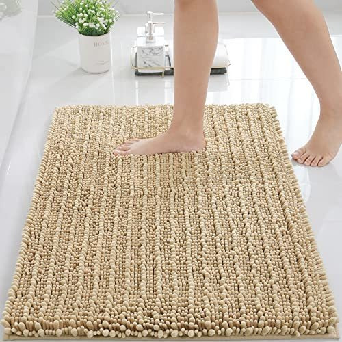 Arotive Luxury Chenille Cuarto De Baño Mat De Goma, 6gz43