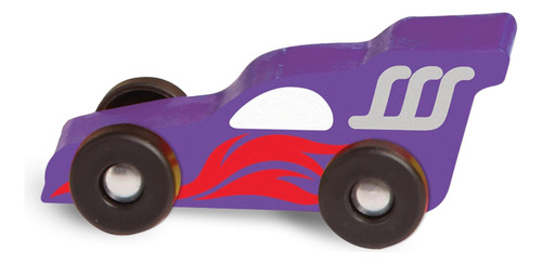 Set De Coches De Madera Melissa & Doug En Bandeja De Madera