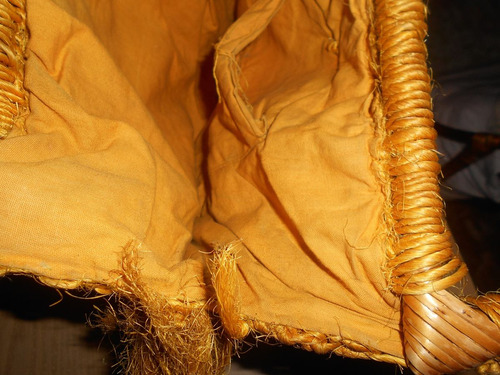 Cartera Amarilla Hilo Sisal