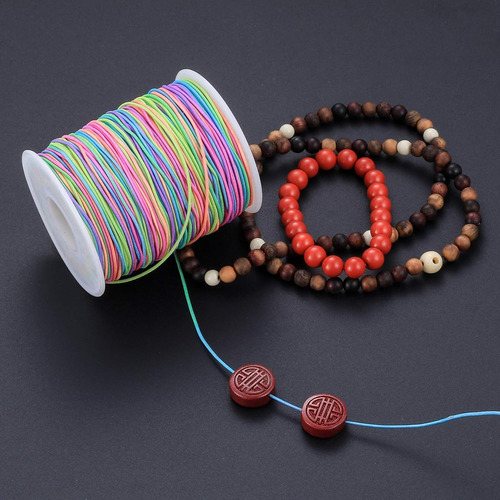 Hilo De Nylon Hacer Pulseras, 100 M/109 Yardas Hilo Elã...