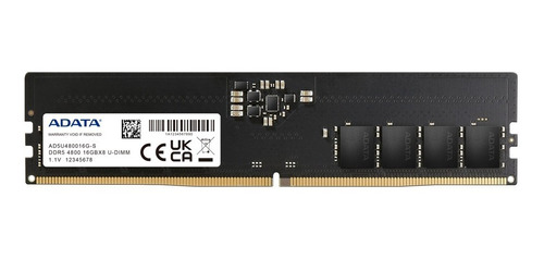 Memoria Ram Ddr5 Adata 16gb 4800mhz Ad5u480016g-s