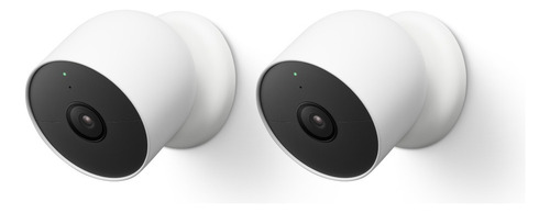 Cámaras De Seguridad Google Nest Cam Ga01894-us Con Wi-fi Baterías Recargables Full Hd Paquete De 2