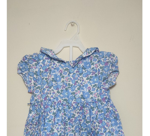 Vestido Epk 23 Meses Azul Floreado 