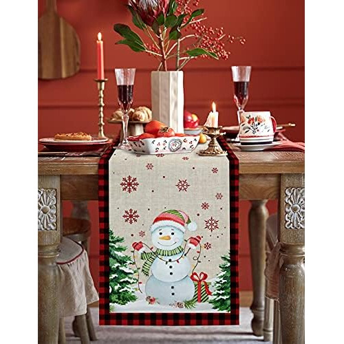 Corredor De Mesa De Navidad De 90 Pulgadas De Largo, Ca...